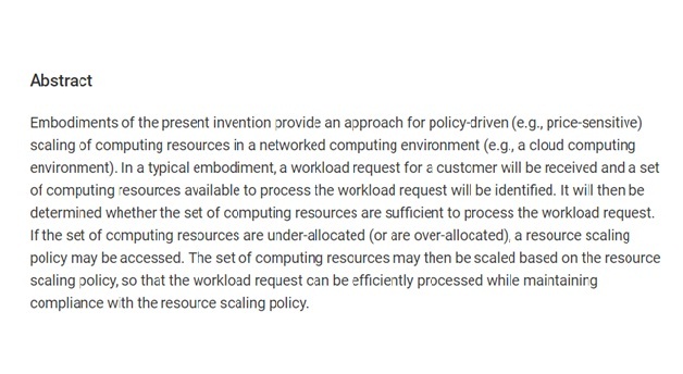 well written patent abstract